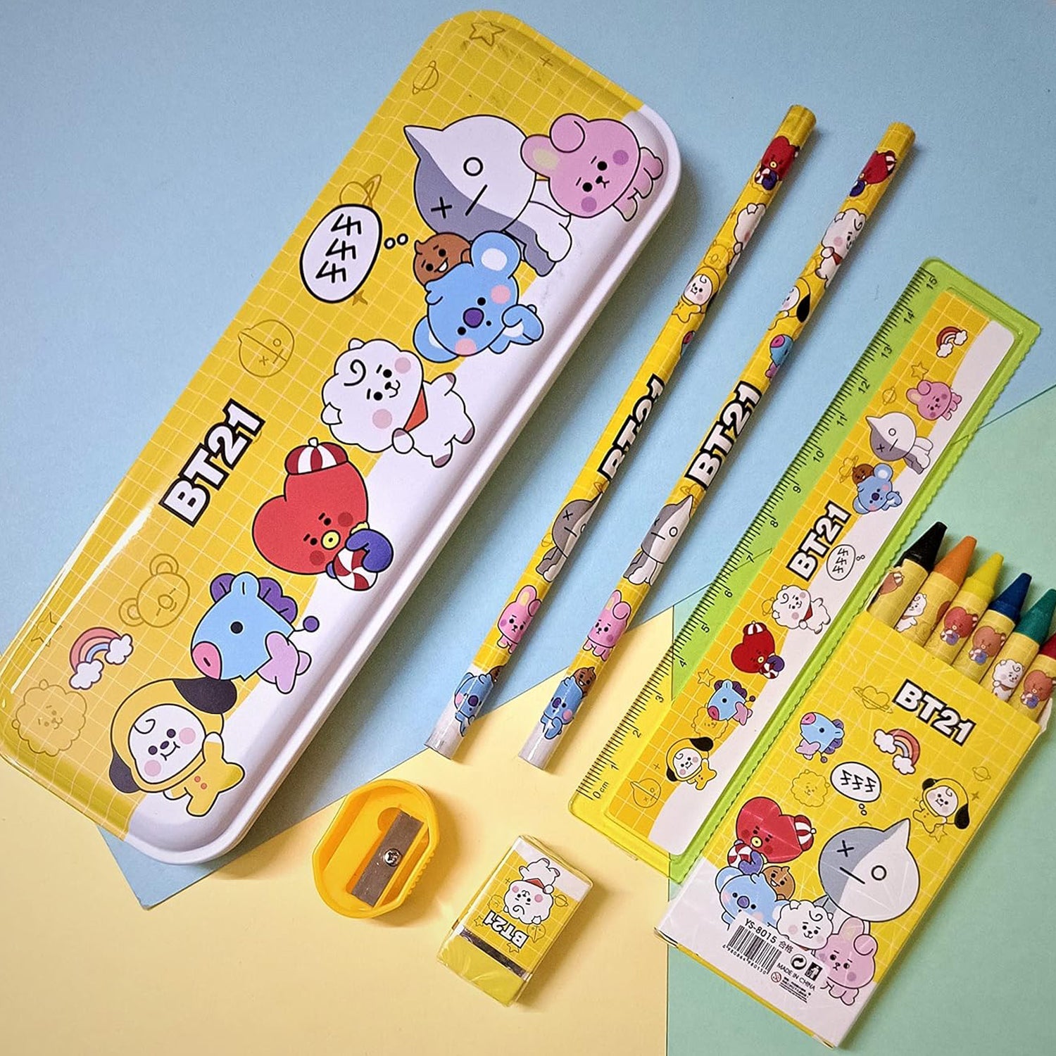 3294 Stationery Kit for Kids - Stationery Set, Includes Metal Pencil Box, Sharpener, Pencil and Eraser Set, School Supply Set, Birthday Return Gift for Kids, Boys, Girls (12 pc Set) 3294 Stationery Kit for Kids - Stationery Set, Includes Metal Pencil Box, Sharpener, Pencil and Eraser Set, School Supply Set, Birthday Return Gift for Kids, Boys, Girls (12 pc Set)